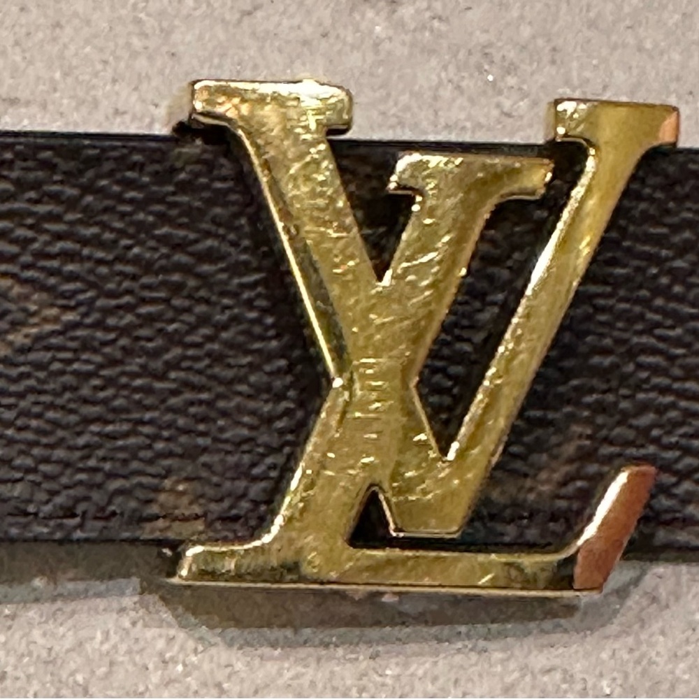 Louis Vuitton Iconic 30/75 Monogram Brown Belt, Reversible To Black - Picture 8 of 15